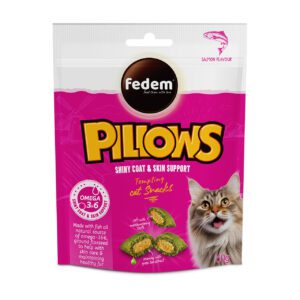 Fedem Pillows Cat Treats ? Salmon Flavour 50g