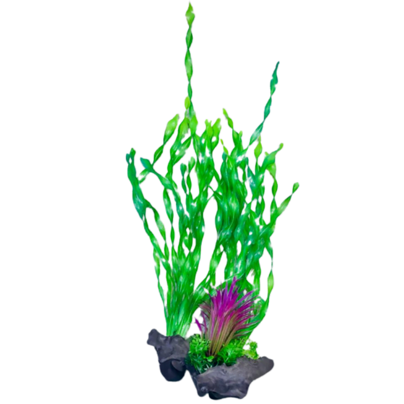 Aquarium Plastic Plant - K1134-W9*H26 Cm