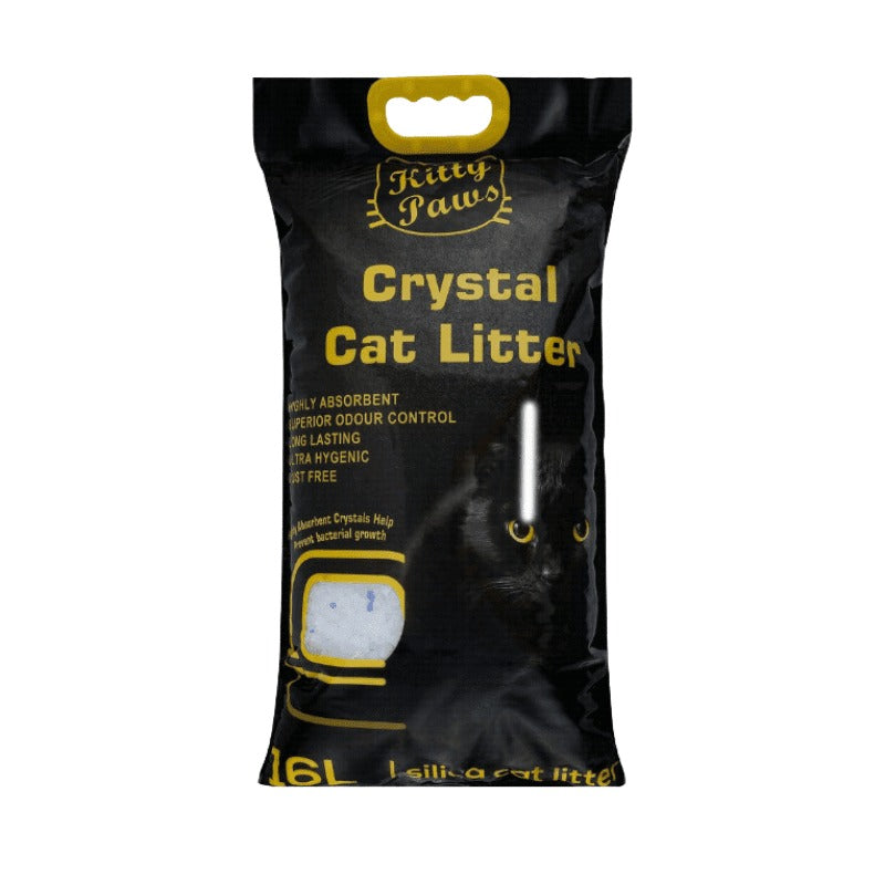 Kitty Paws Crystal Silica Cat Litter-16L