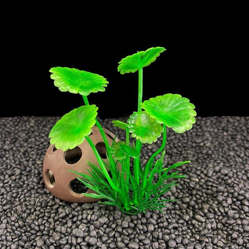 Aquarium Plastic Plant - P301-W2.5*H10 Cm(Sold By 10 Pcs/Pack)
