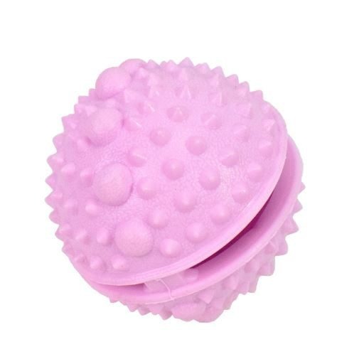 For Pet Round Shape Teething Toy With Thorn For Dogs, Size: 8Cm
