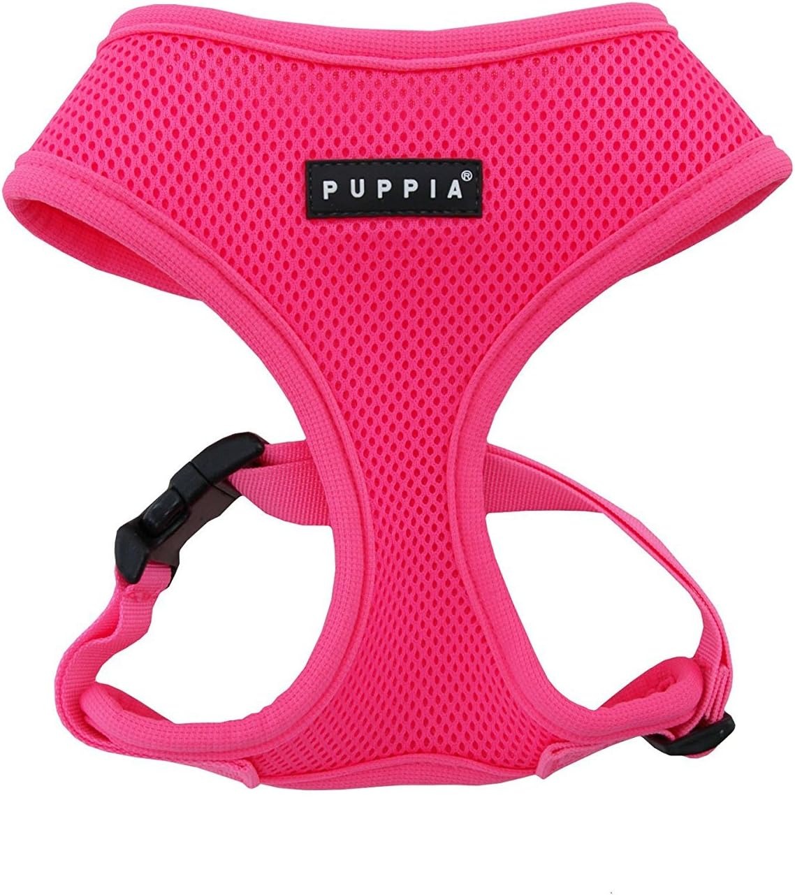 Puppia Neon Soft Harness-Pink-Small