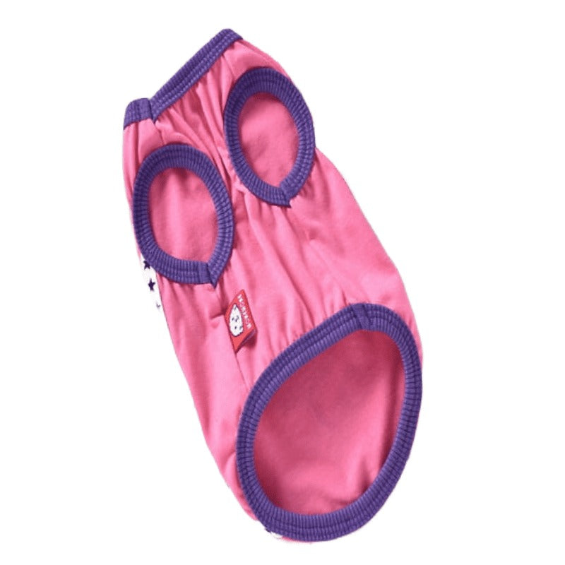 Hong Pet Cotton Pink Colored Pet Cloth