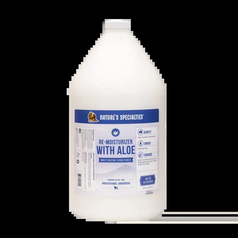 Natures Specialties Re-Moisturizer with Aloe Conditioner Gallon For Dogs & Cats- 3.8L ( conditioner)