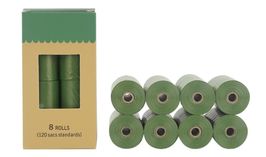 Pets Club Bio Degradable Waste Bag - 23*33 Cm - 8 Rolls / Box
