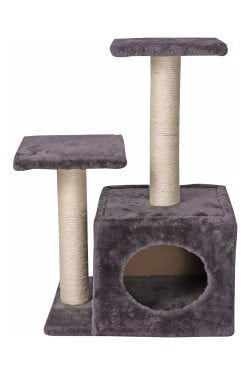 Pets Club Cat Tree House With Scratching Poles - 40*29*60 Cm