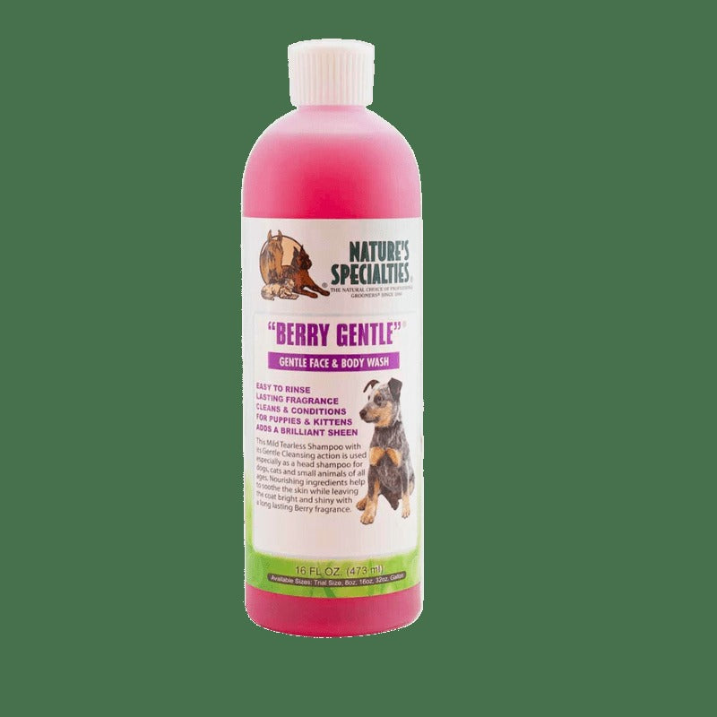 Natures Specialties Berry Gentle Shampoo For Dogs & Cats - 473ml / 16Oz