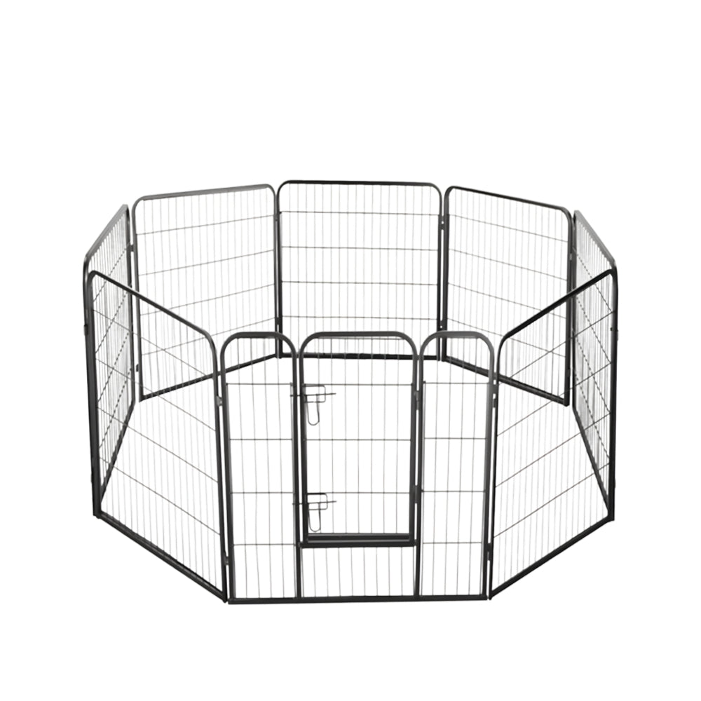 Cozy Paws Metal Foldable Pet Play Pen 25" - 65x61.5 cm