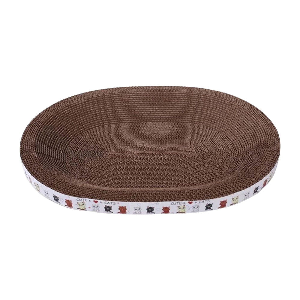 MIMI Cat Scratcher Pad & Lounge Bed With Catnip ? 55 ? 42 ? 9 cm