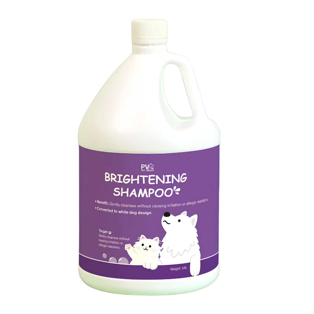 Pet Valley Snow White Radiant Glow Pet Shampoo ? 3.8L