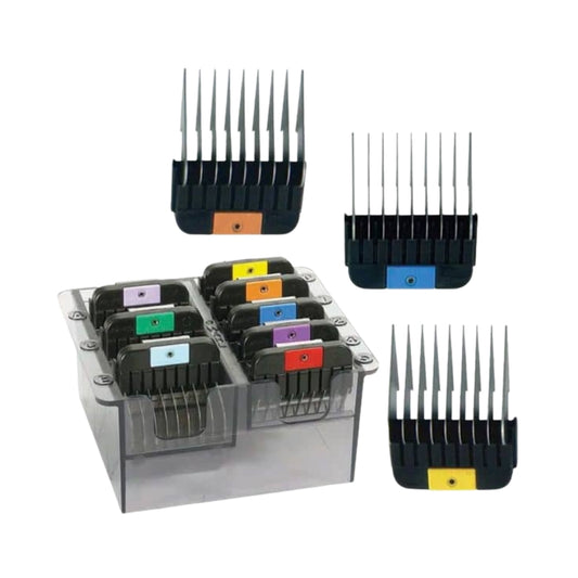 Wahl Professional Stainless Steel Guide Comb Set ? 8pcs