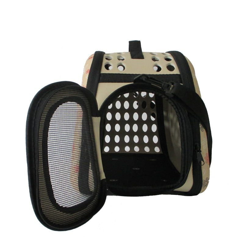 For Pet Soft Breathable Footprint Design Shoulder Bag - Large - 43*38*8Cm
