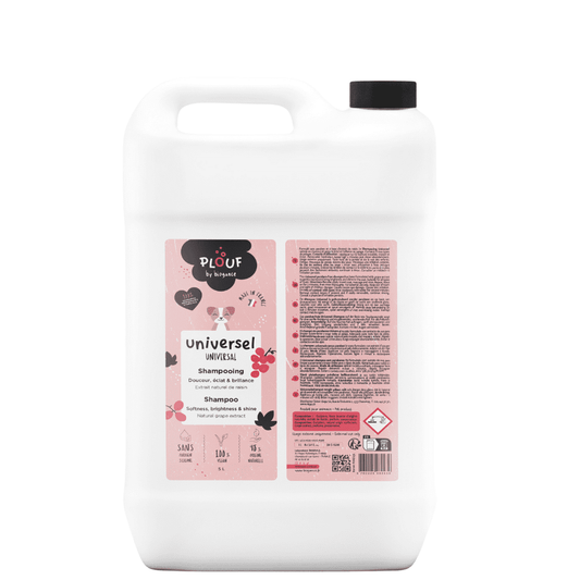 Plouf Universal Pet Shampoo ?Natural Grape Extract (5L)
