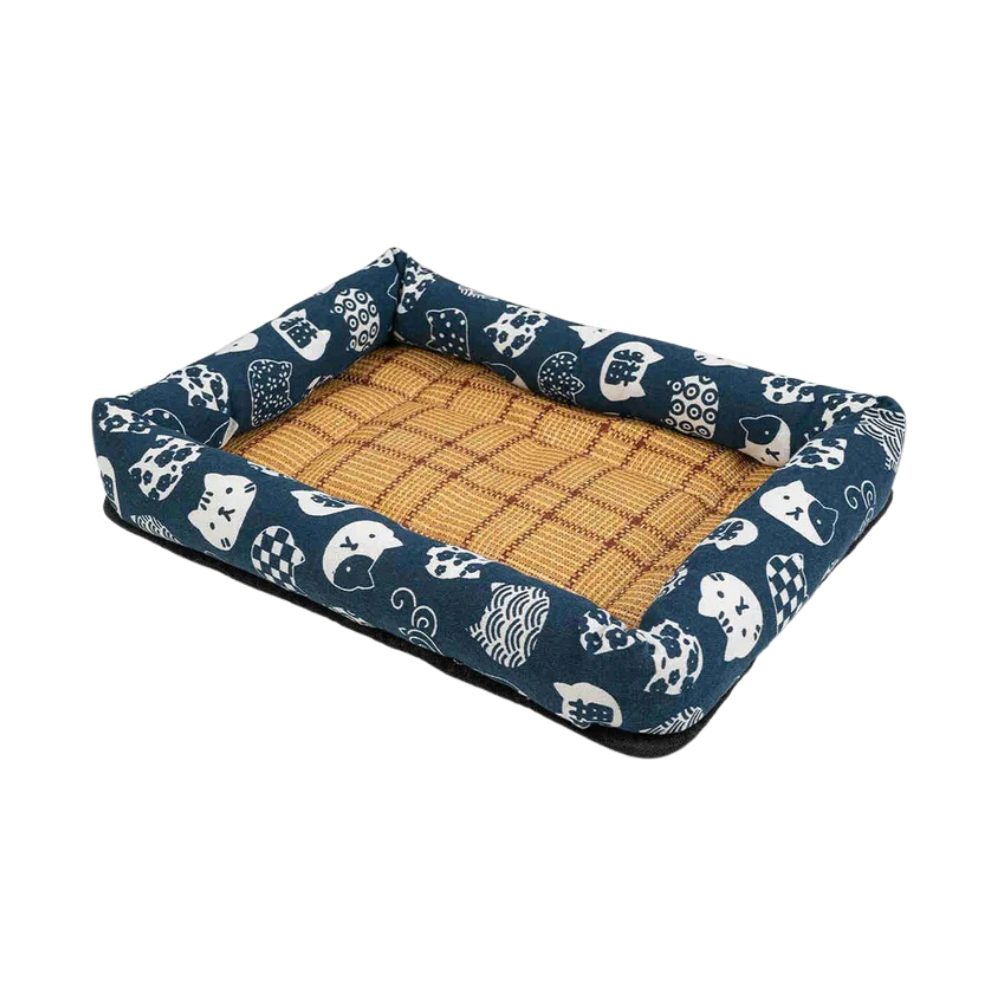 Coco Kindi Self-Cooling Pet Mat for Dogs & Cats-Blue