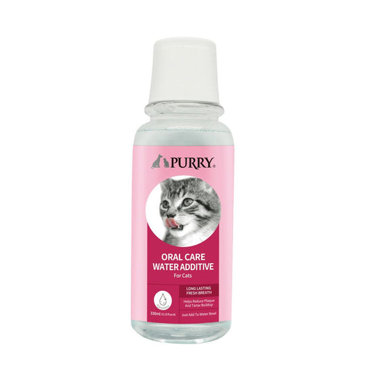 Purry Oral Care Water Additive For Cats - 330ml