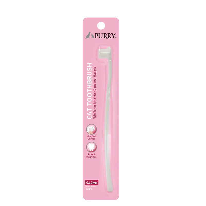 Purry Cat Toothbrush 1pc