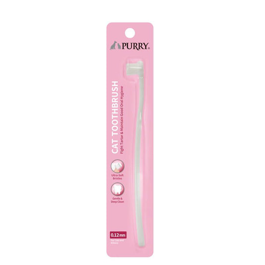 Purry Cat Toothbrush 1pc