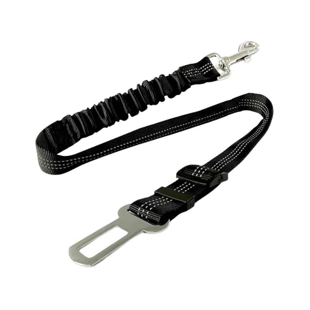 Cozy Paws Reflective Adjustable Dog Seat Belt with Shock Absorber