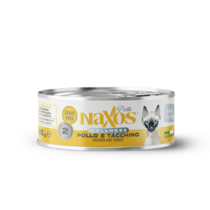 Naxos Grain Free Adult Sterilight Chicken & Turkey Pate 85g (Pack of 12)