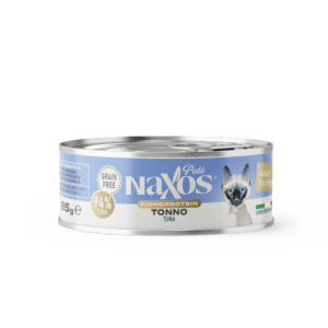Naxos Cat Grain Free Adult Sterilight Monoprotein Tuna Pate 85g (Pack of 12)