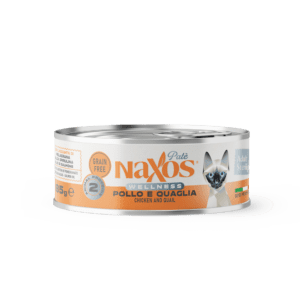Naxos Cat Grain Free Adult Sterilight Chicken & Quail Pate 85g (Pack of 12)