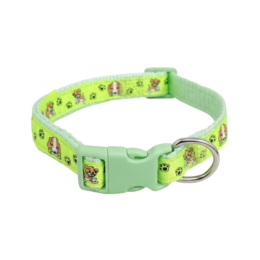 Cozy Paws Pet Collar - Medium ( L43-63cm?2cm)-Green