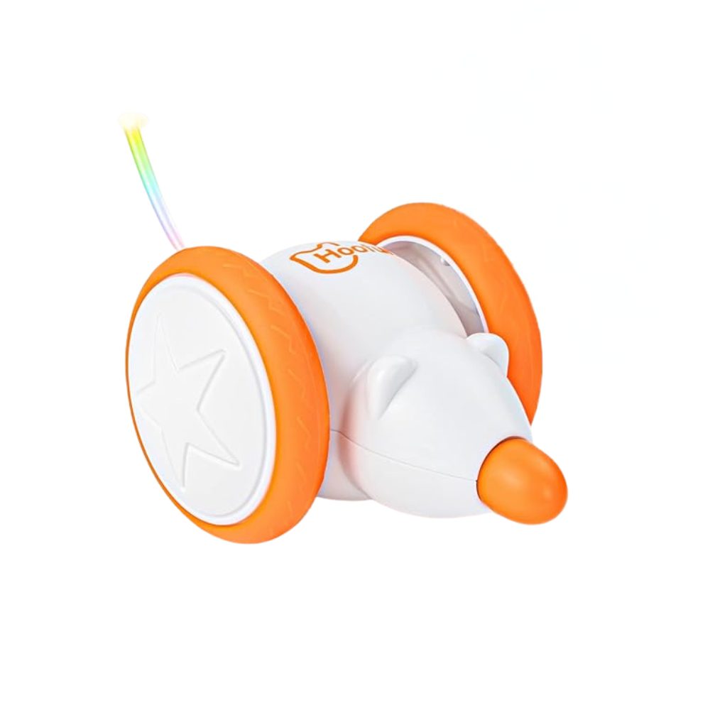 Cozy Paws Interactive Cat Toy with LED Light and USB Rechargeable
