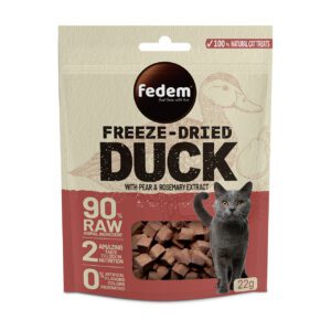 Fedem Freeze-Dried Cat Treat ? Duck & Pear 22g