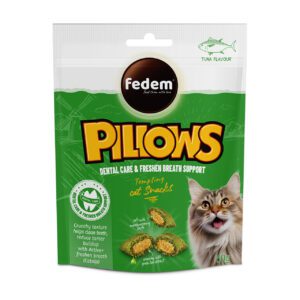 Fedem Pillows Cat Treats ? Tuna Flavour 50g