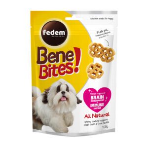 Fedem Bene Bites for Puppy ? Supports Brain & Immune System 100g