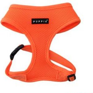 Puppia Neon Soft Harness-Orange