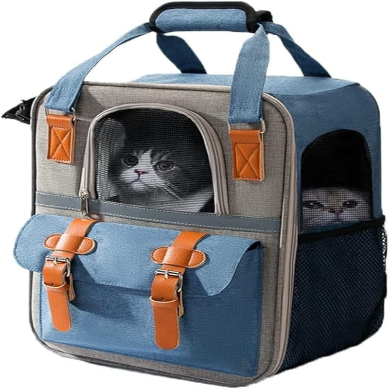Pet Carrier 3 Sided Breathable Back Pack 32*22*42cm