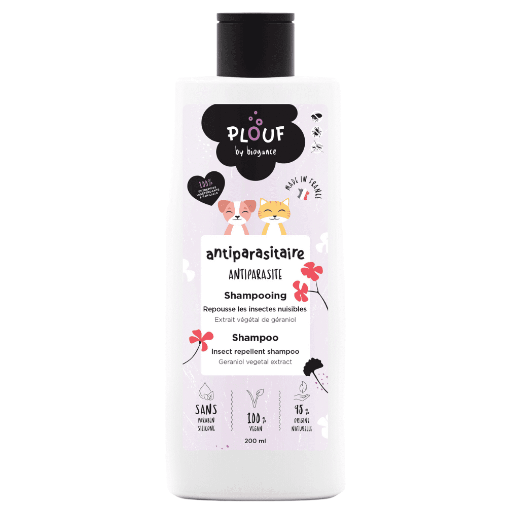 Plouf Dog and Cat Anti Parasite Shampoo -200ml