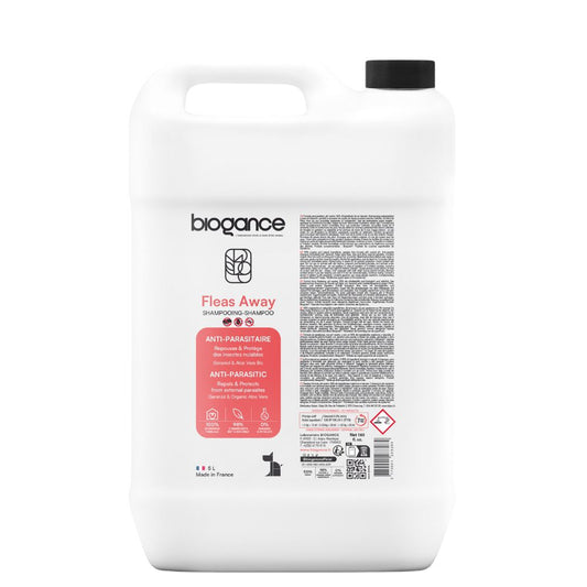 Biogance Fleas Away Organic Dog Shampoo -5L