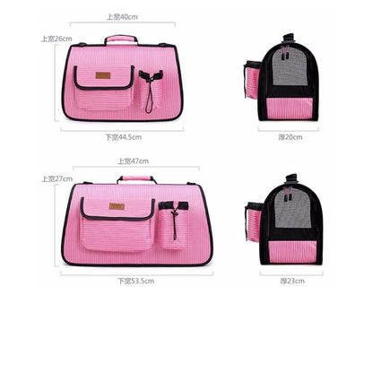 For Pet Soft Pet Carrier Bag - 47*27*53.5Cm (Mixed Colors)