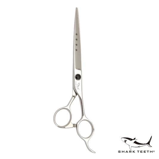 Shark Teeth 7.0" Straight 4 Star Series Scissor
