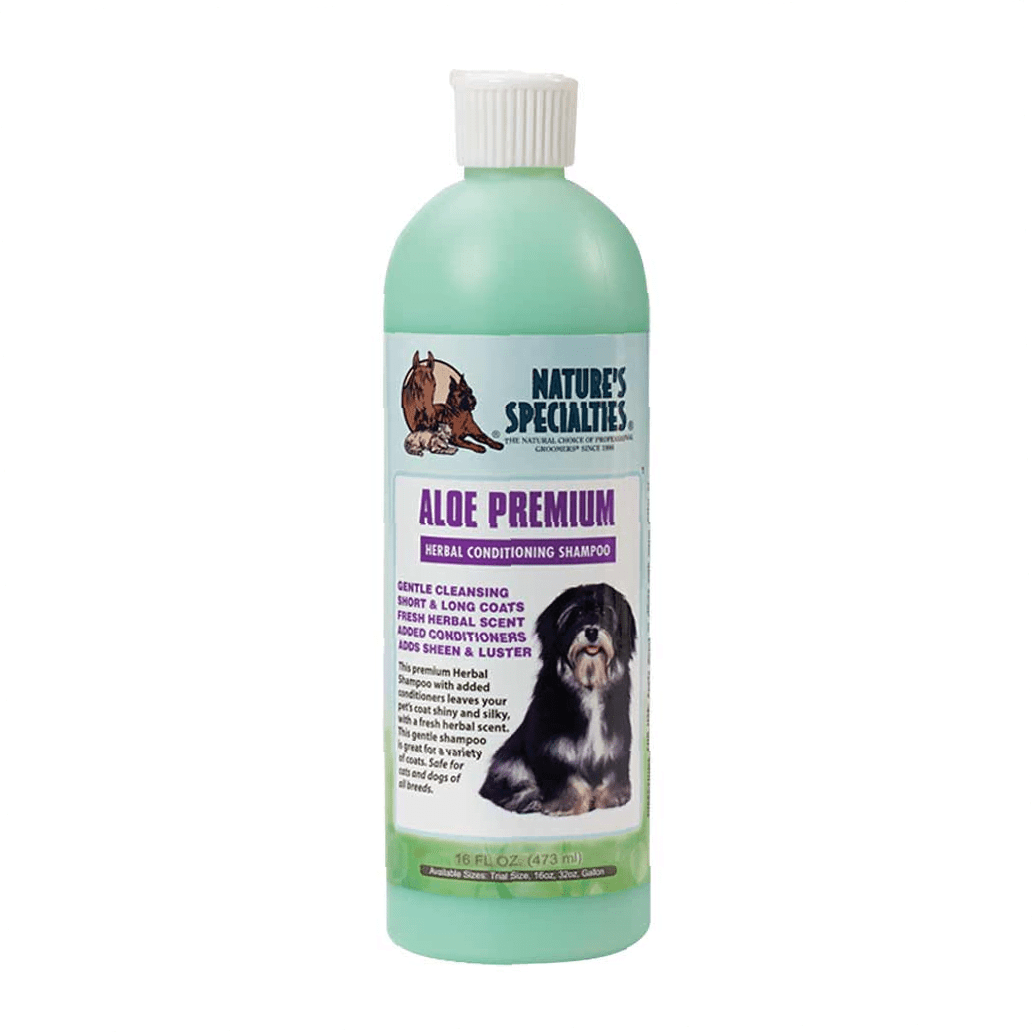 Natures Specialties Aloe Premium Shampoo For Dogs And Cats - 473ml / 16Oz