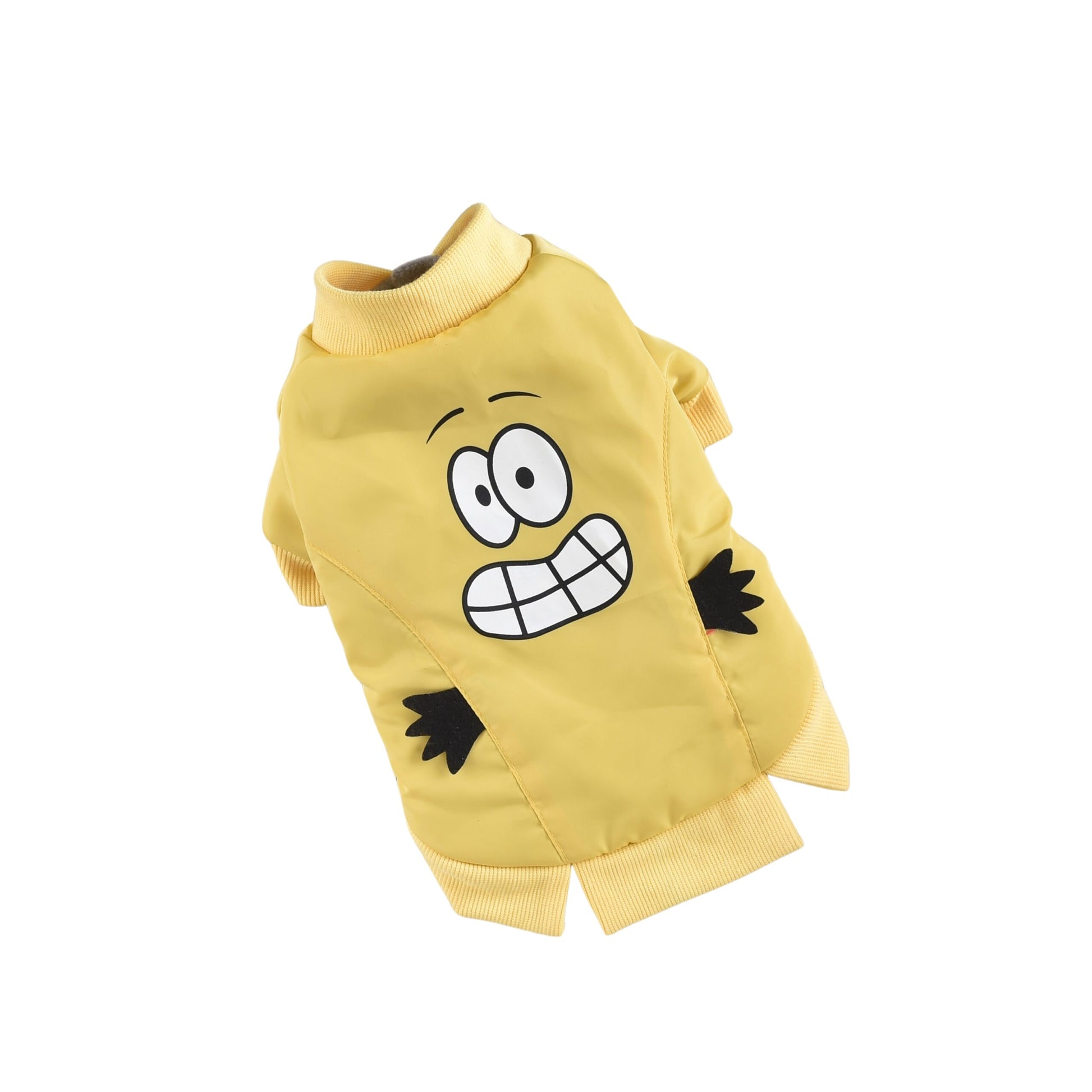Hong Pet Waterproof Winter Coat Apparel- Yellow-Small