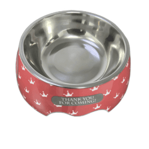 Cozy Paws Single Melamine Bowl -14x17.5x6cm- Pink Unicorn
