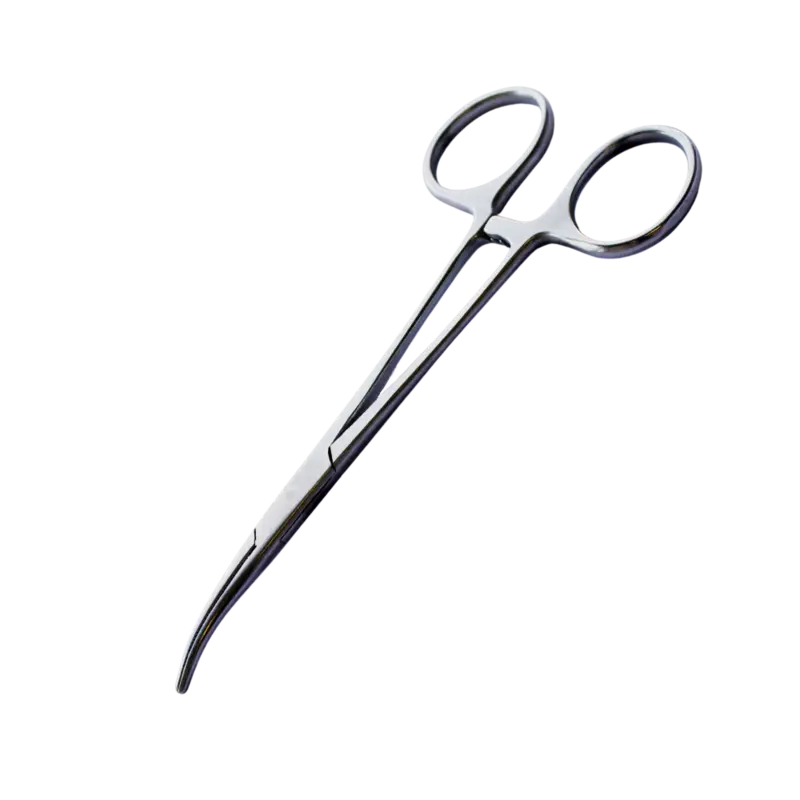 Shernbao Hemostat Curved Scissor - 6"