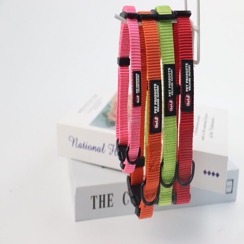 Helepet Nylon Plain Dog Collar