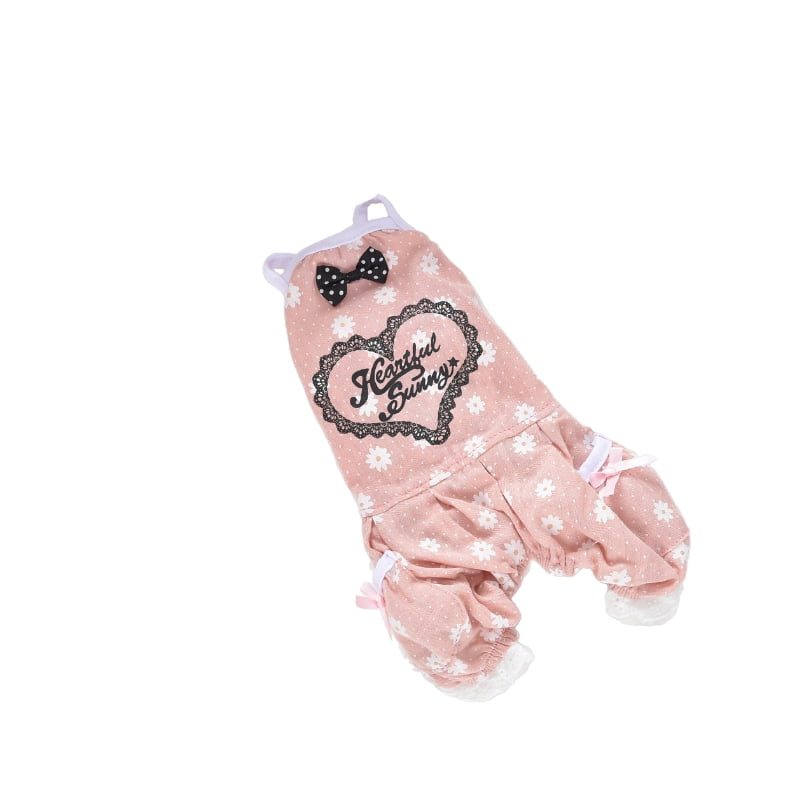 Hong Pet Woof Baby Sailor Frock -Pink-#XS