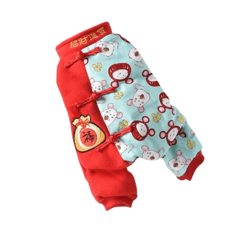 Hong Pet Cotton Mouse Printed Pet Cloth