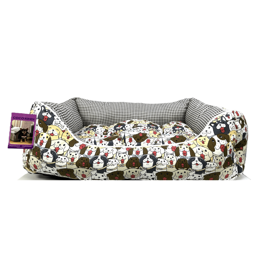 Coco Kindi Animal Printed Washable Sofa Cotton  Bed -  Size #3