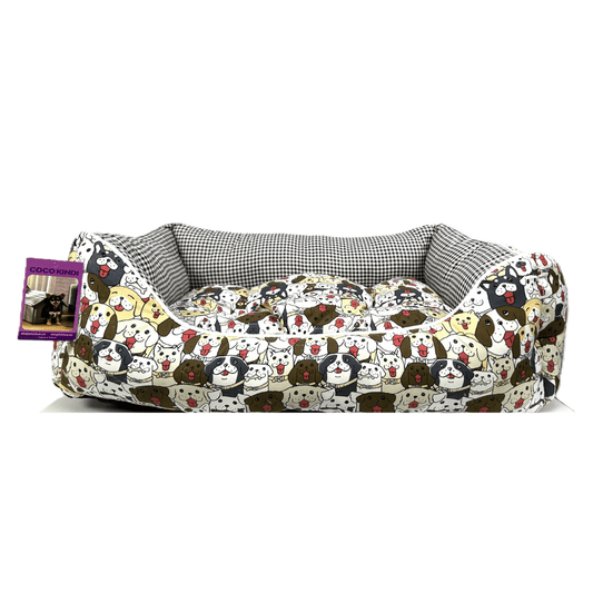 Coco Kindi Animal Printed Washable Sofa Cotton  Bed -  Size #3