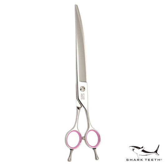 Shark Teeth 8.0" Curved 4 Star Series Scissor