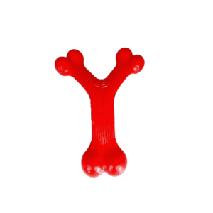 Miss Bear Colorful TPR Y-bone Dog Chew Toyÿ(Medium Dogs)