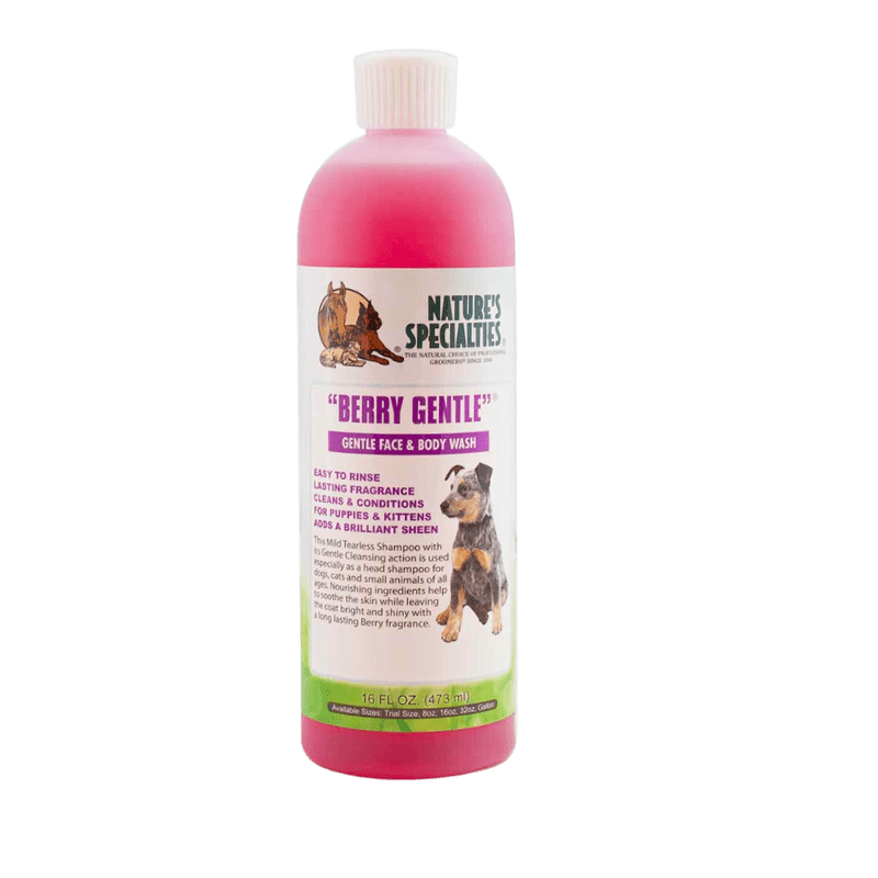 Natures Specialties Berry Gentle Shampoo For Dogs & Cats - 473ml / 16Oz