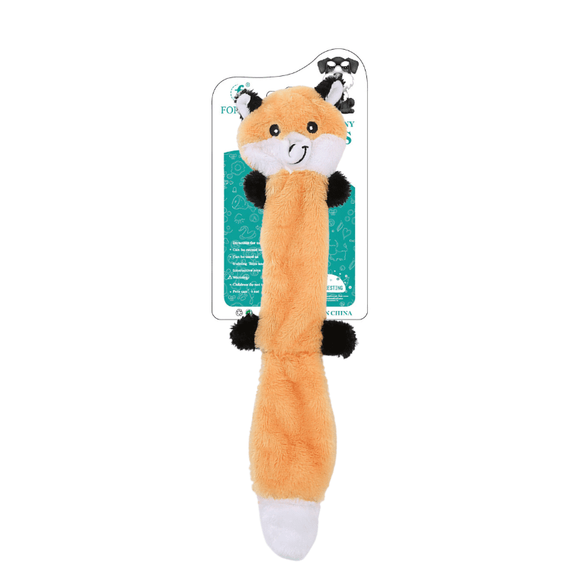 For Pet Animal Shaped Plush Toy For Dogs - (Mixed Colors) - 45*10*5Cm