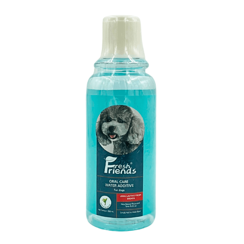 Fresh Friends Dog Drinking Water Additive - Green Tea Flavor (330 ml)